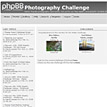 Photography Challenge's Website