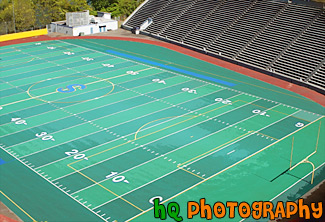 Stadium High School Football Field painting