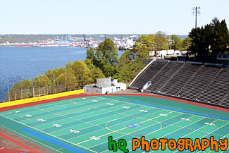 Stadium High School Football Field & Sound painting