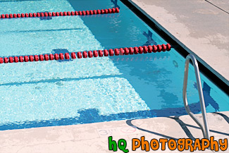 Corner of a Swimming Pool painting