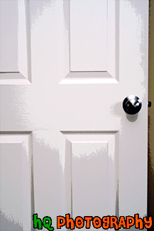 White Door painting
