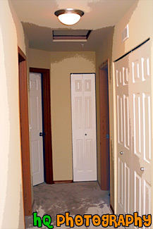 Hallway in Home painting