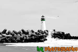 Lighthouse Photoshop Effect painting