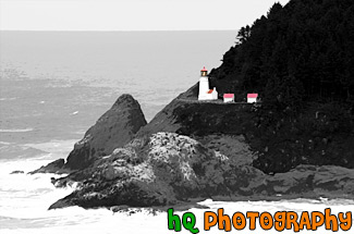 Heceta Lighthouse Art painting