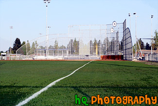 Baseball Field painting