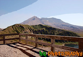 Mt. St. Helens at Windy Ridge painting