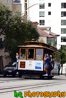 San Francisco Trolley Car painting