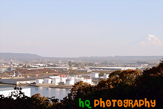 Port of Tacoma View painting