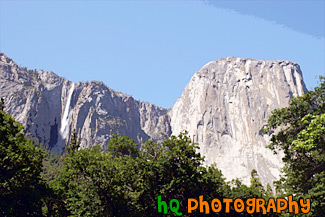 Seasonal Waterfall & El Capitan painting