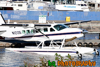 Plane Boat Starting Up painting