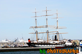 San Francisco Balclutha Boat painting