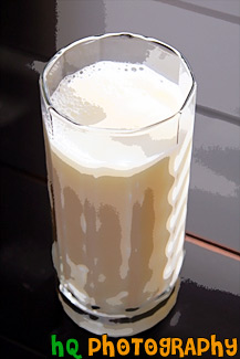 Glass of Milk painting