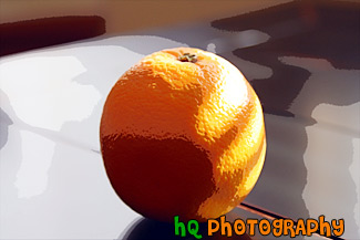 Orange painting