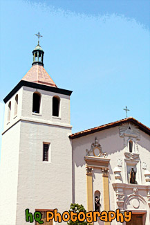 Mission Santa Clara de Asis Church painting