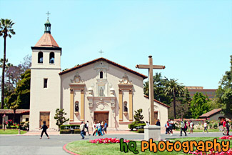 Mission Santa Clara de Asis painting