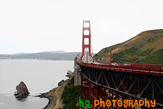 Golen Gate Bridge & Clouds painting