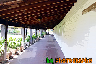 Adobe Lodge Walkway painting