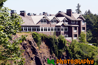 Salish Lodge & Spa at Snoqualmie Falls painting