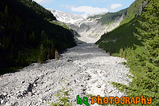 Nisqually Glacier painting