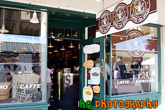 Close Up of Original Starbucks painting