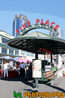 Pike Place Market Sign painting