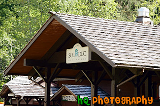 Sol Duc Hot Springs Resort painting