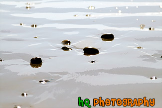 Rocks on Sand painting