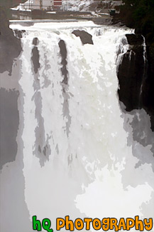 Snoqualmie Falls, Big painting