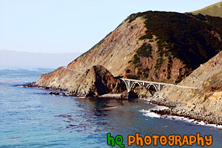 Bridge Along West Coast painting