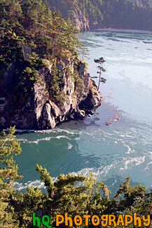 Rugged Cliffs of Deception Pass painting