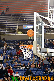 Basketball Hoop & Ball painting