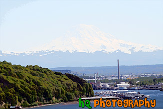 Mt. Rainier From North Tacoma painting