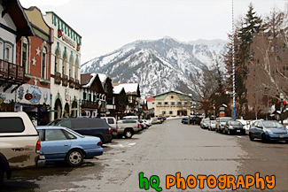 Downtown Leavenworth & Street painting