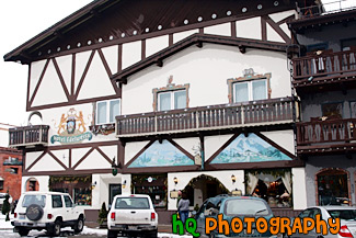 Leavenworth Bavarian Hotel painting