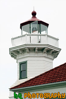 Tip of Mukilteo Lighthouse painting