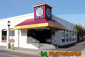 Seaside Carousel Mall painting