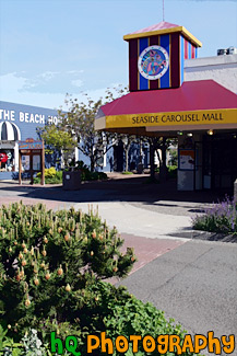 Seaside Carousel Mall on Broadway painting