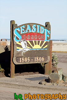 Seaside, Oregon Boardwalk Sign painting