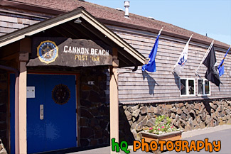 Cannon Beach Post Office painting