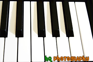 Piano Keys painting