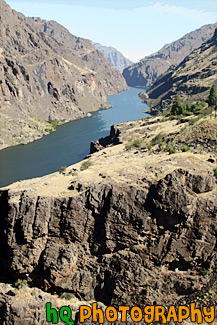 Hells Canyon in Idaho painting