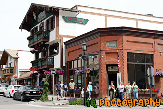 Downtown Leavenworth painting