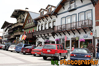 Leavenworth Bavarian Shops painting