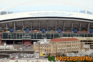 Qwest Field Football Stadium painting