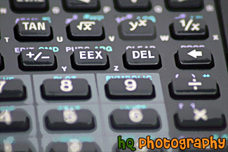 Graphic Calculator Buttons painting