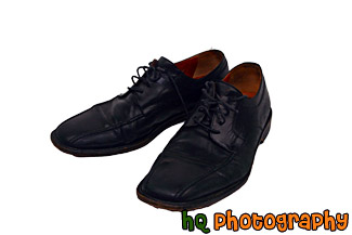 Black Leather Dress Shoes painting