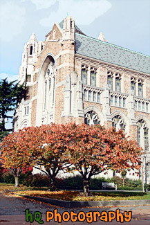 University of Washington Campus Building painting