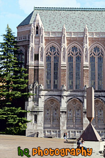 University of Washington Library Building painting