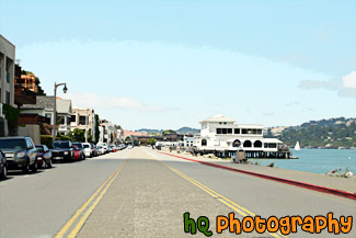 Entering Sausalito painting