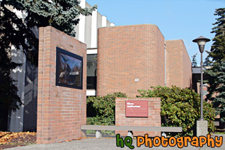 Olson Auditorium painting